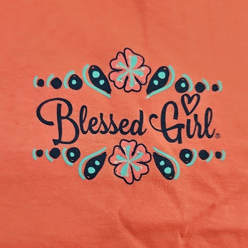 Orange‎ Butterfly Graphic Tee - Picture 4 of 7